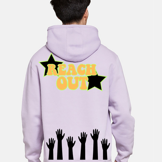 Reach Out- Neon Hoodie